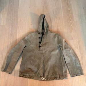 Vintage Waxed Military Anorak